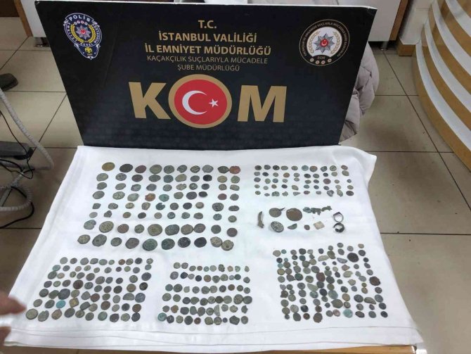 762 tarihi eser ele geçirildi