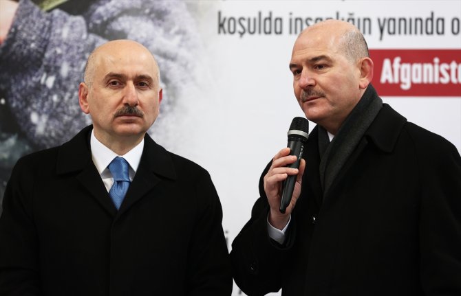 Afganistan'a 750 ton malzeme taşıyan "İyilik Treni" Ankara'dan yola çıktı