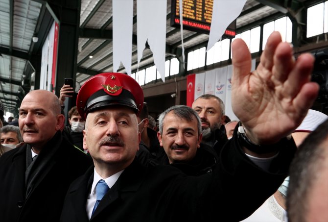 Afganistan'a 750 ton malzeme taşıyan "İyilik Treni" Ankara'dan yola çıktı