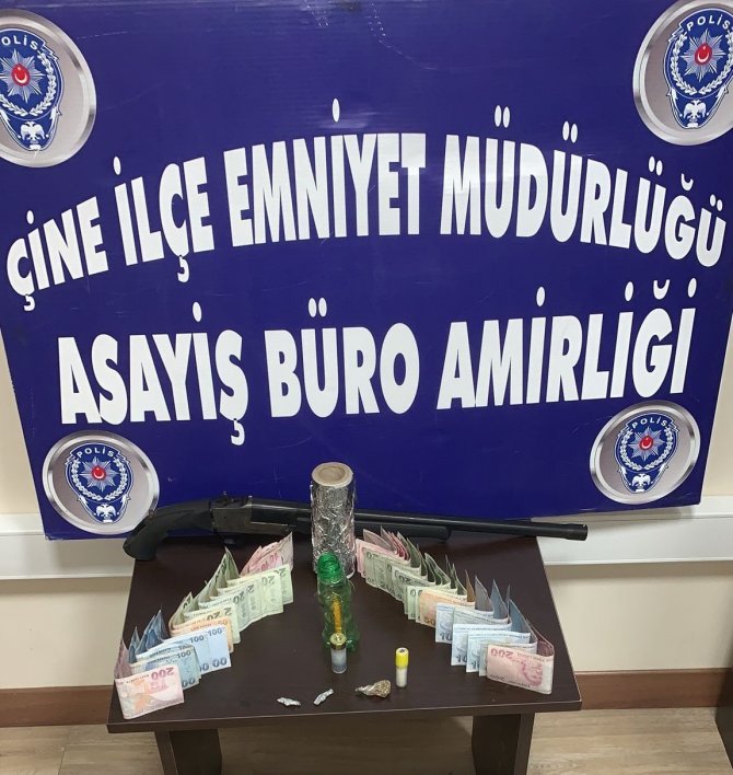 Çine’de uyuşturucu operasyonu