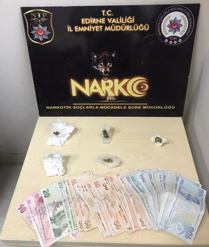 Edirne’de uyuşturucu ticareti yapan şüpheli tutuklandı