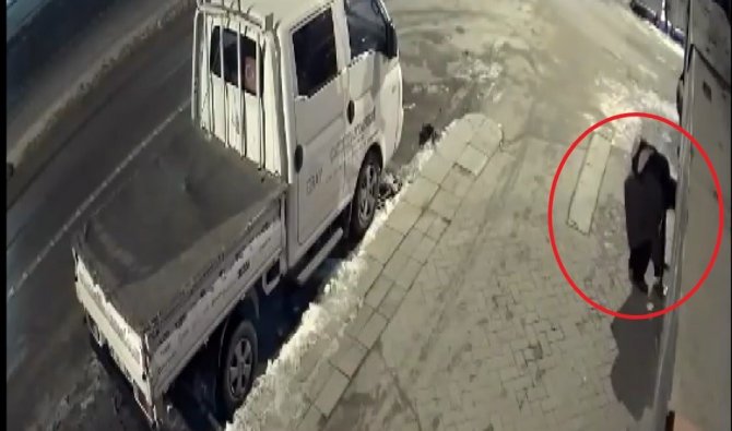 Sokak hayvanlarının mamasını çalan şahıs güvenlik kameralarına yansıdı