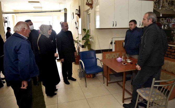 Usta ve Pekyatırmacı, Tatköy Mahallesi’nde çalışmaları inceledi