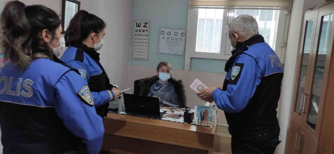 Van polisinden bilgilendirme çalışması