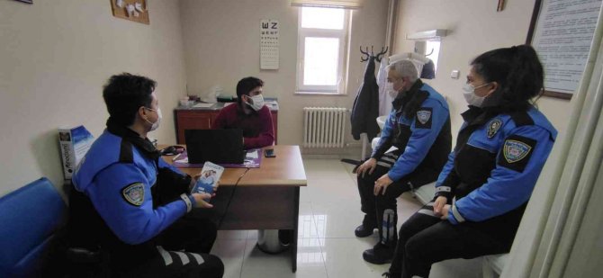 Van polisinden bilgilendirme çalışması