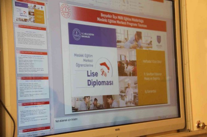 Beyşehir’de hem maaşlı hem de sigortalı çıraklık dönemi başlıyor