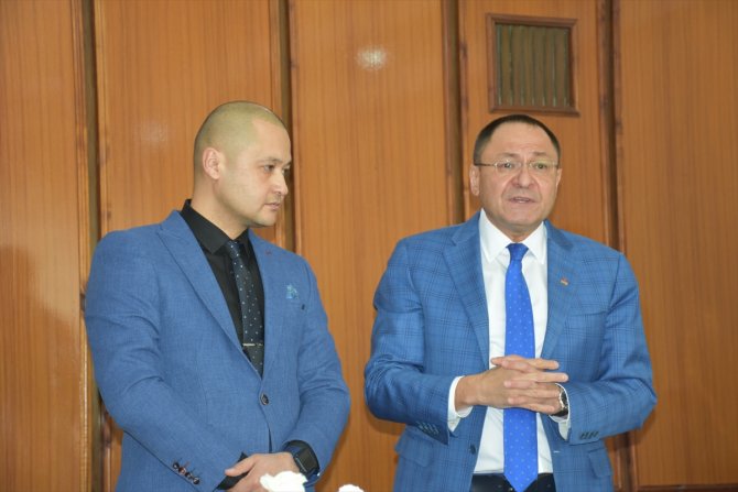 YÖK Başkanı Erol Özvar, TOBB ETÜ Taşkent'i ziyaret etti