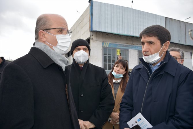 YÖK Başkanı Erol Özvar, TOBB ETÜ Taşkent'i ziyaret etti