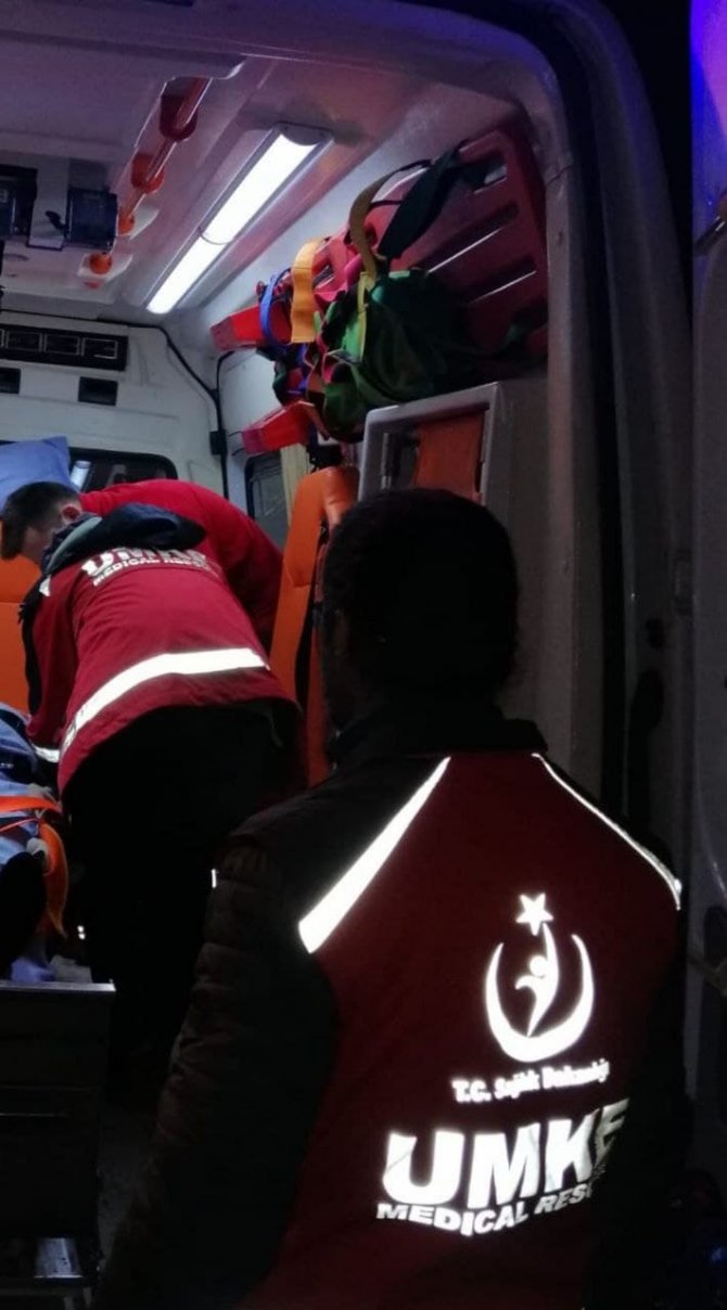 56 yaşındaki hastanın imdadına sağlık ekipleri yetişti