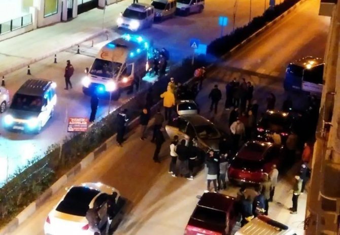 Hatay’da 5 aracın karıştığı zincirleme kaza kamerada