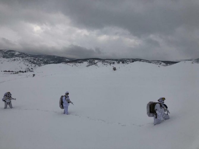 İçişleri Bakanlığından kış üstlenmesindeki teröristlere karşı yeni operasyon