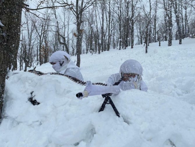 İçişleri Bakanlığından kış üstlenmesindeki teröristlere karşı yeni operasyon