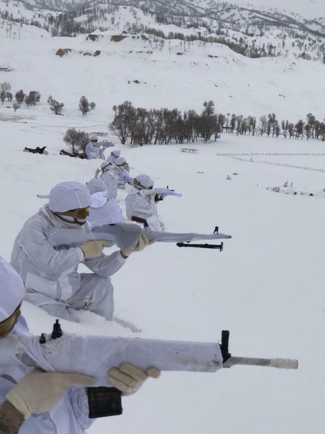 İçişleri Bakanlığından kış üstlenmesindeki teröristlere karşı yeni operasyon