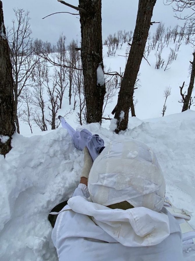 İçişleri Bakanlığından kış üstlenmesindeki teröristlere karşı yeni operasyon