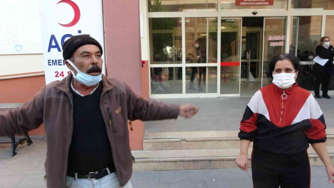 Karnında ölen bebeği için ameliyatlı halde mezarlığa geldi, gözyaşları sel oldu