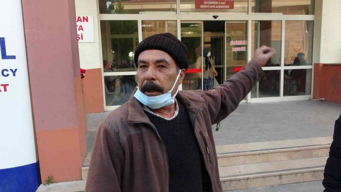 Karnında ölen bebeği için ameliyatlı halde mezarlığa geldi, gözyaşları sel oldu