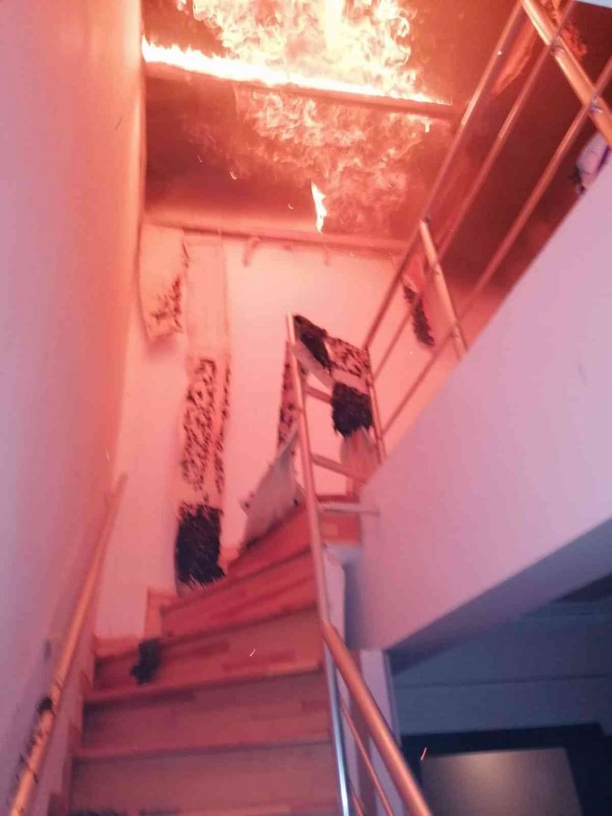 Kastamonu’da korkutan yangın