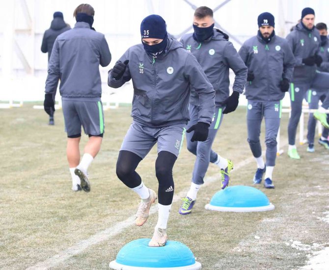 Konyaspor, Giresunspor maçı hazırlıklarına devam ediyor