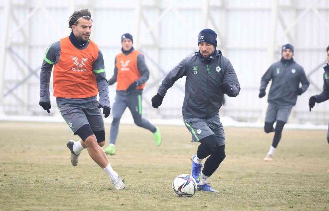 Konyaspor, Giresunspor maçı hazırlıklarına devam ediyor
