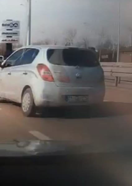 Makas atarken kaza yaptılar