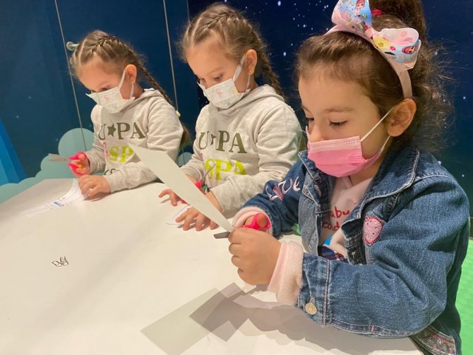 Minikler GUHEM’de uzay ve havacılık ile tanıştı