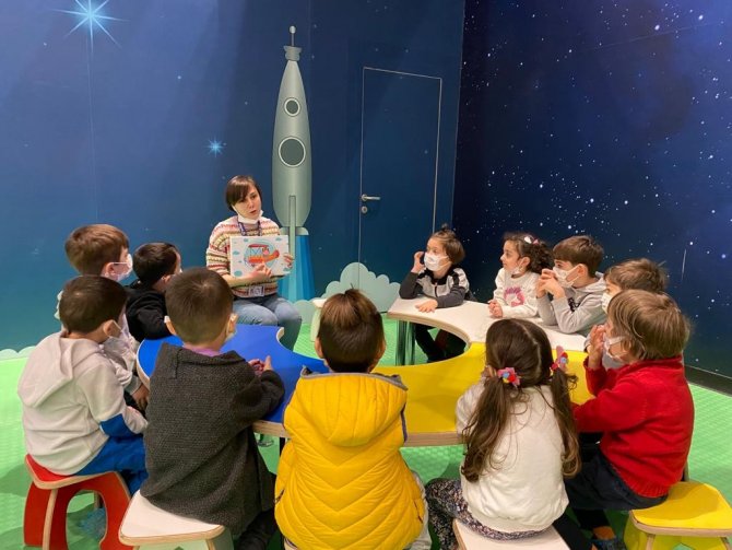 Minikler GUHEM’de uzay ve havacılık ile tanıştı