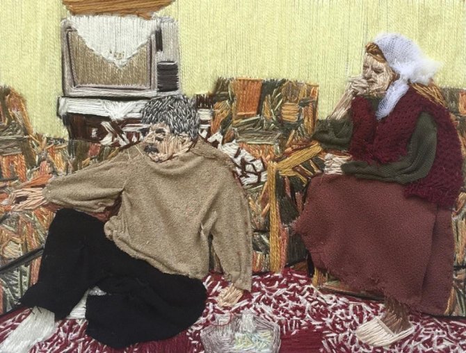 Tarihi milattan önce 6500’lere dayanan ‘nakış’ sanatıyla motifler işleniyor