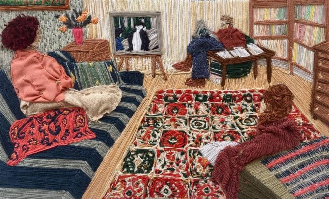 Tarihi milattan önce 6500’lere dayanan ‘nakış’ sanatıyla motifler işleniyor