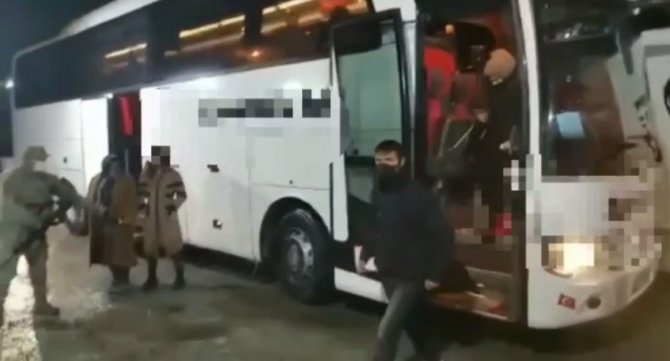 11 yabancı uyruklu göçmen yakalandı