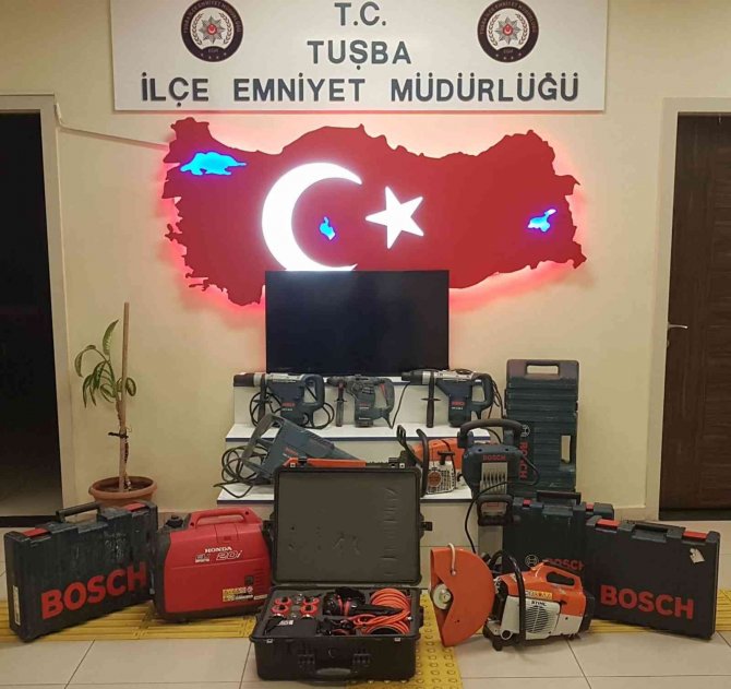 200 bin liralık hırsızlık olayına karışan 7 şüpheli yakalandı