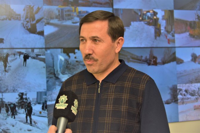 Hasan Kılca: “Bereketli bir kış geçiriyoruz”