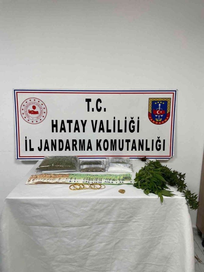 Hatay’da uyuşturucu operasyonu