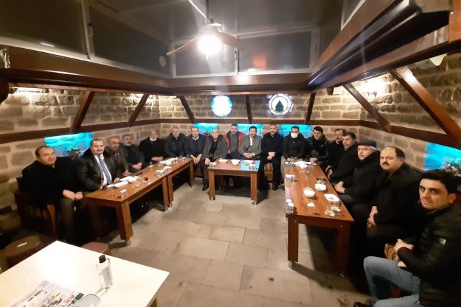 Başkan Hasan Kılca muhtarlarla bir araya geldi