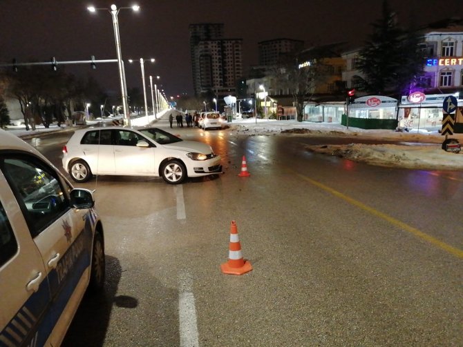 Elazığ’da trafik kazası: 1 yaralı