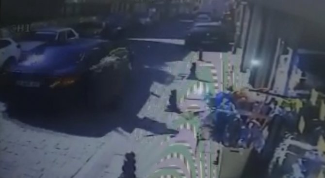 Görünmez kaza kamerada