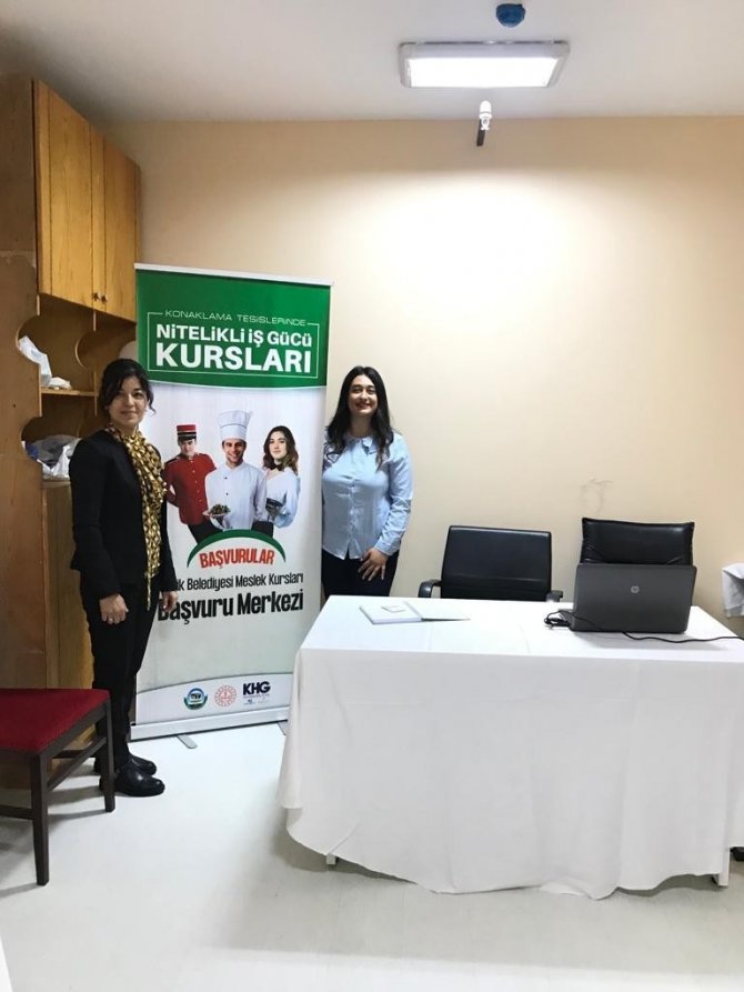 İş garantili mesleki eğitim kursları başlıyor