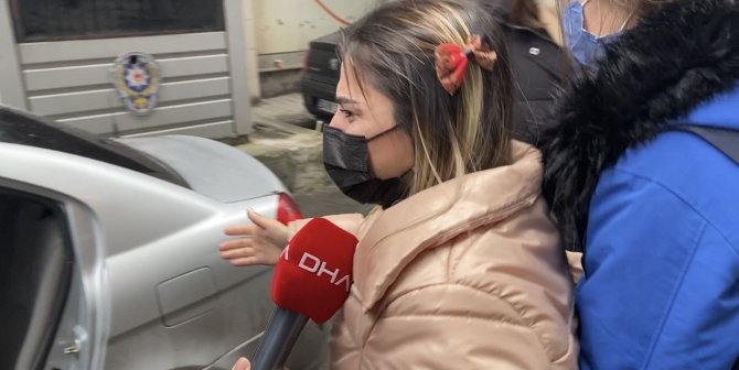 Şişli’de kendisini kaçıran eşi tahliye edildi, gözyaşlarını tutamadı