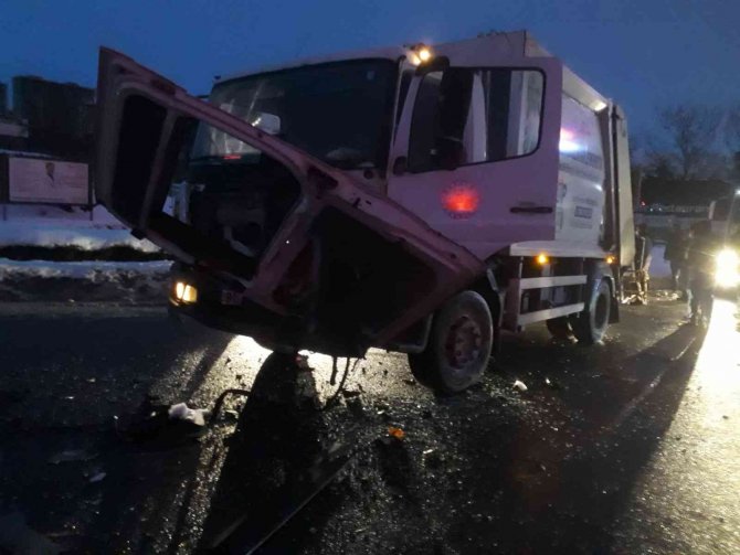Elazığ’da trafik kazası: 1 yaralı