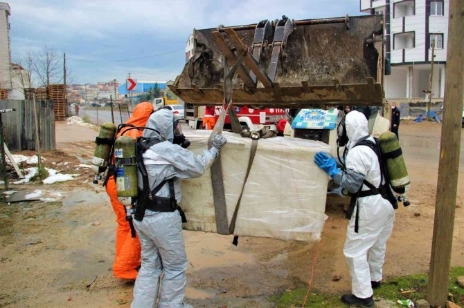 Kocaeli’de kimyasal madde paniği