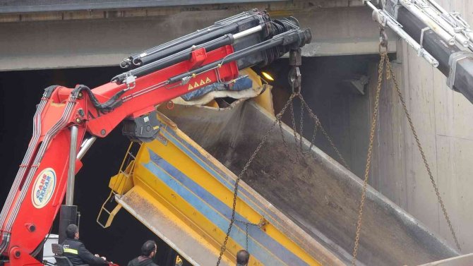 Damperi dalçıktan geçemedi