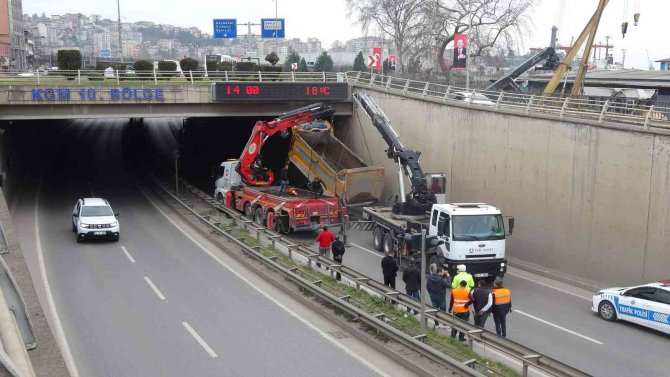 Damperi dalçıktan geçemedi