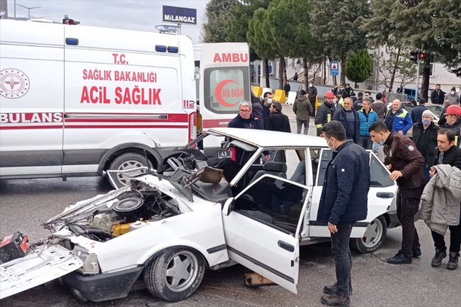 Trafik kazasında 7 kişi yaralandı