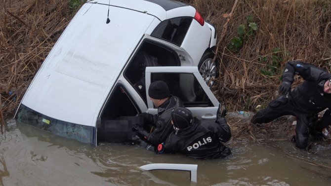 Kırklareli’de dereye uçan otomobil sürücüsü hayatını kaybetti