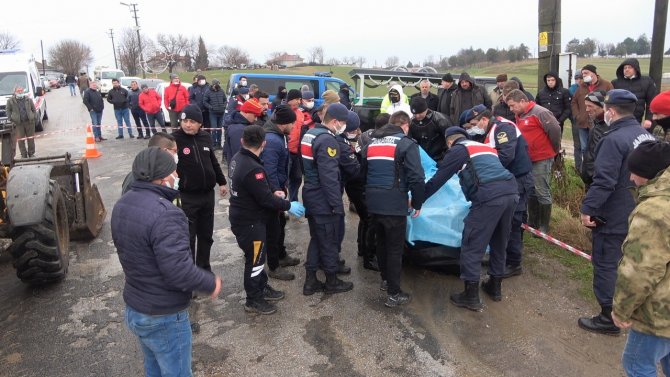 Kırklareli’de dereye uçan otomobil sürücüsü hayatını kaybetti