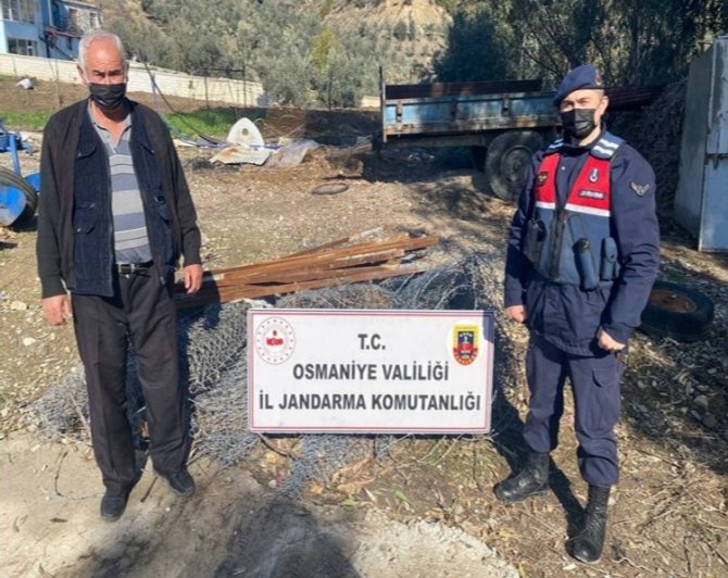Osmaniye’de bağ, bahçe ve tarladan hırsızlık yapan zanlılar yakalandı
