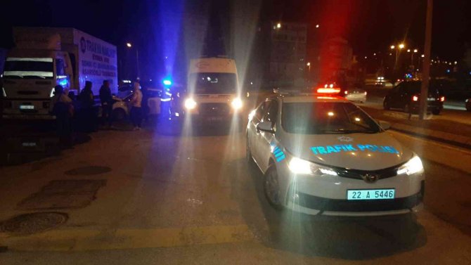 Edirne’de kaza: 1 yaralı