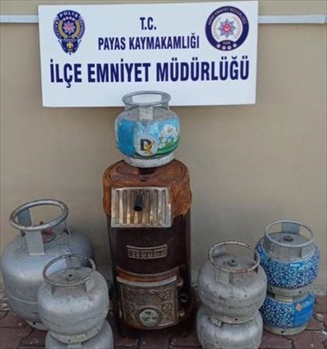 Hatay'da tüp ve soba çaldıkları iddiasıyla 5 şüpheli tutuklandı