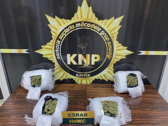 Kahta’da uyuşturucuyla mücadele hız kesmeden devam ediyor