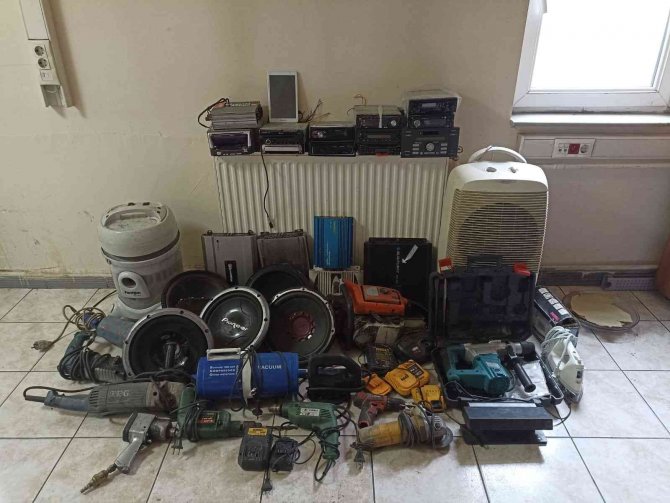 Kayseri’de hırsızlık operasyonu