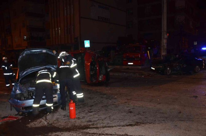 Ordu’da 3 araçlık zincirleme kaza: 9 yaralı